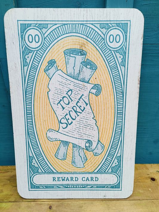 Lot 001: Phantom Peak Wooden Trail Card