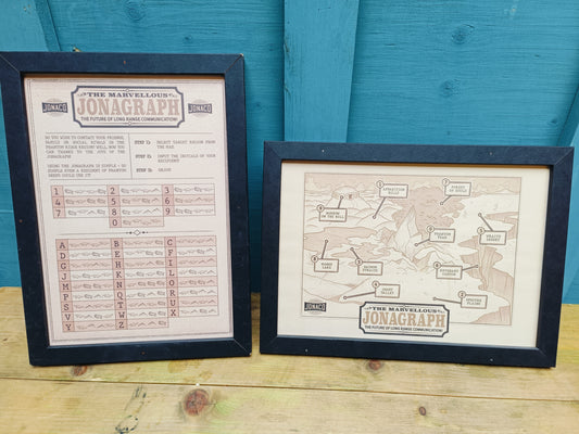 Lot 002c: Jonagraph Poster Set (Pair of 2)