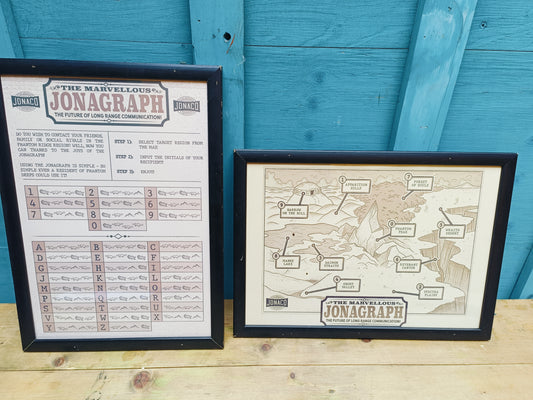 Lot 003: Jonagraph Poster Set