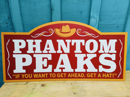 Lot 007: Phantom Peaks Get a Hat Sign