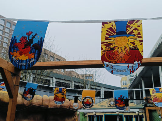 Lot 012: The Great Undoing Season Bunting