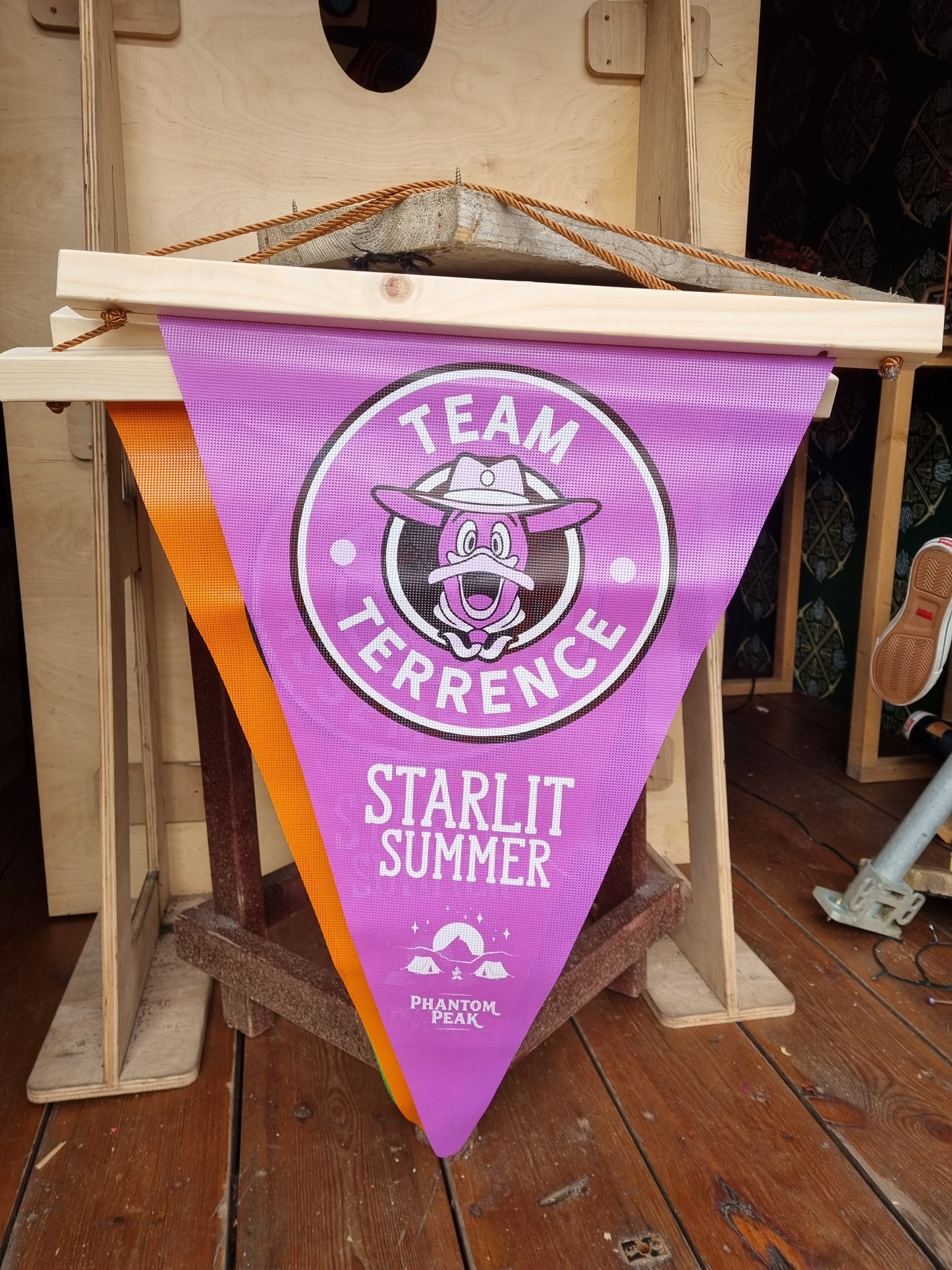 Lot 152: Starlit Summer Pennants - Team Terrence, Abs and Klacky